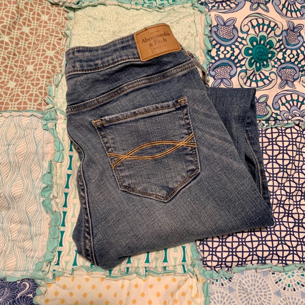 Abercrombie Super Skinny Jeans Medium Wash